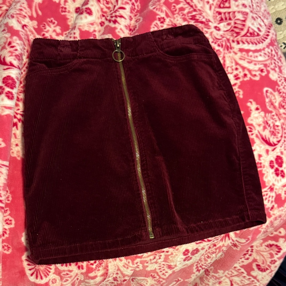Target Red Mini Pencil Skirt for Night Out